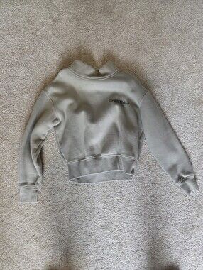 Essentials Kids's Crewneck Pullover in Light Green With Matching Pants